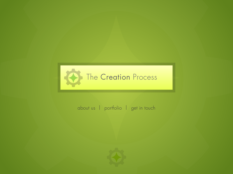 The Creation Process | branding + web development